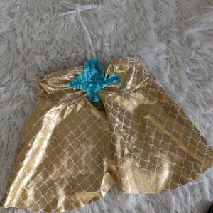 Love you Lots Mermaid Swim Top Gold Foil Starfish